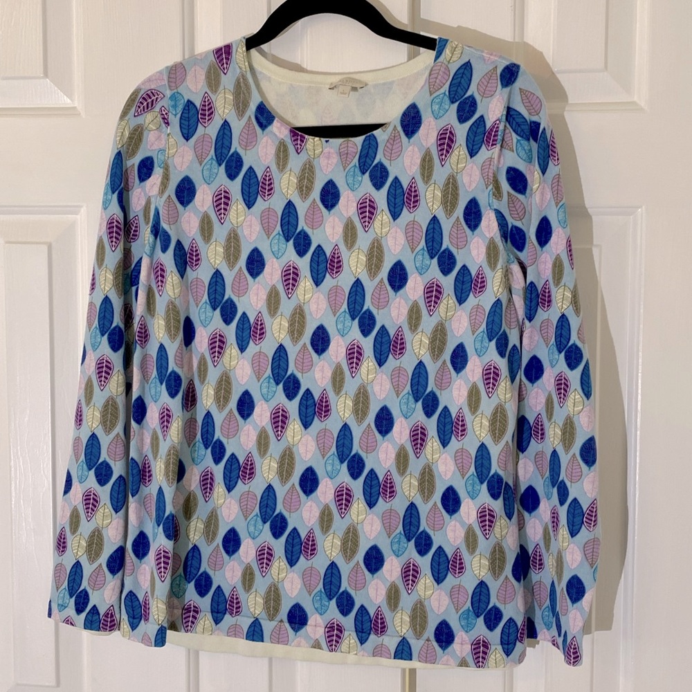 Lightweight Patterned Talbots Sweater